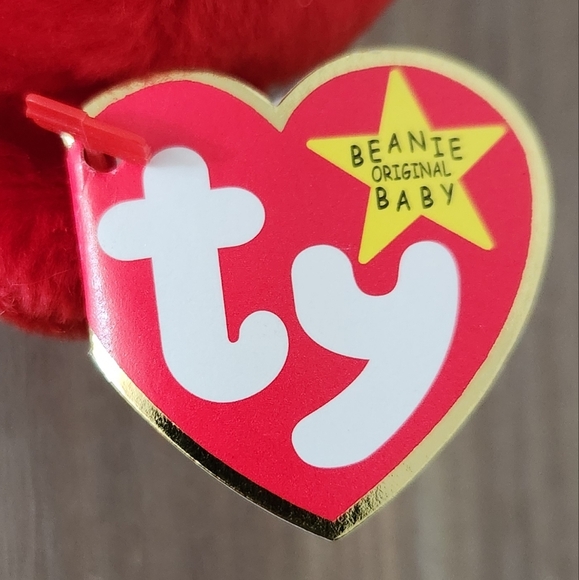 🐻Ty Beanie Baby “Osito” the Bear – 1999, Mexican Flag Edition, Excellent - Picture 12 of 16